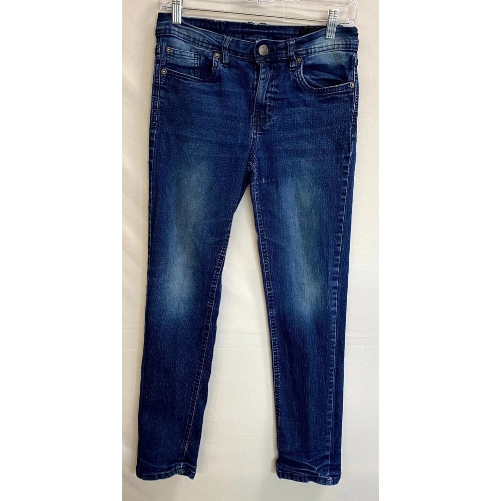 Buffalo David Bitton Jeans Womens 16 Blue Denim Cotton Stretch Casual Skinny Leg